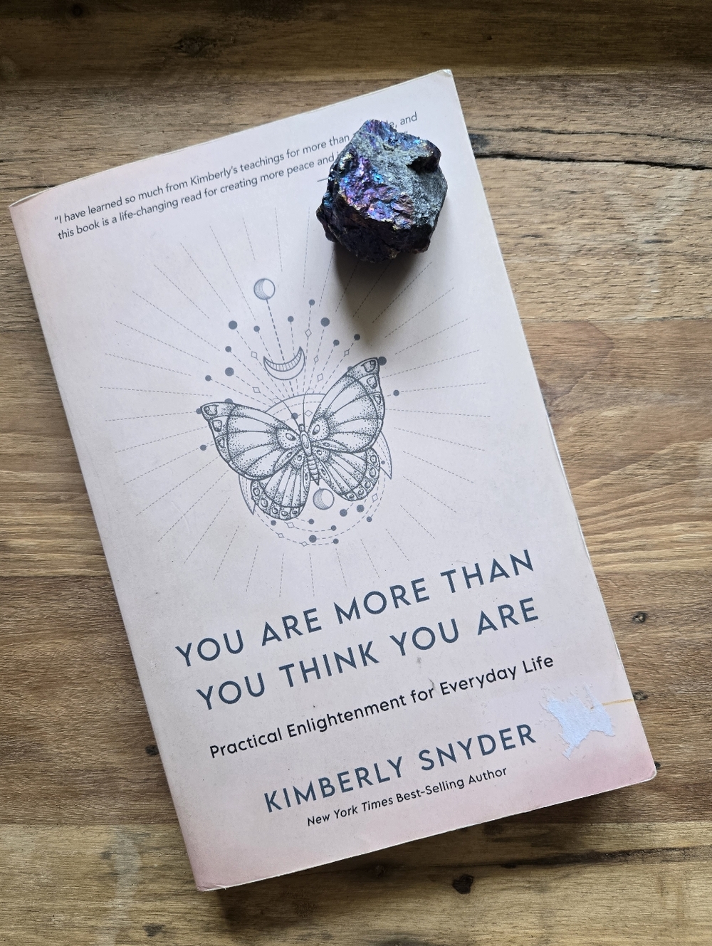 ✨ Self Love Book + Aura Crystal Bundle | Cottagecore Spiritual Healing Set